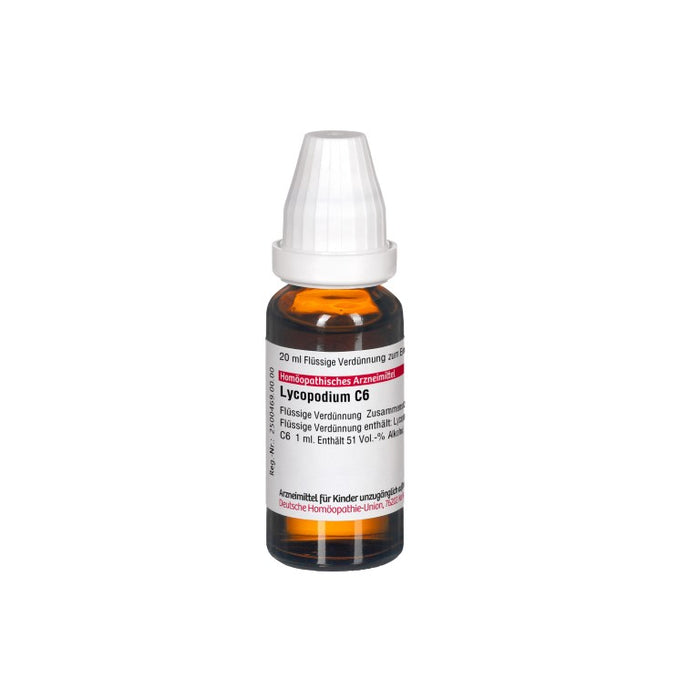 DHU Lycopodium C6 Dilution, 20 ml Solution