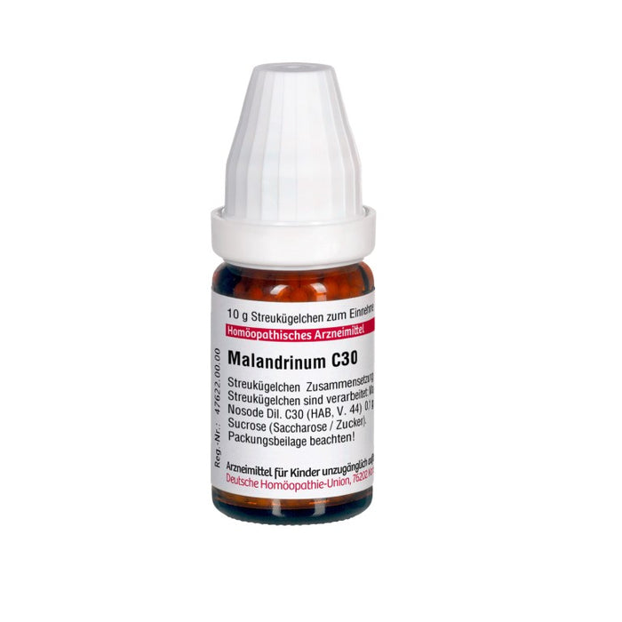 Malandrinum C30 DHU Globuli, 10 g Globules