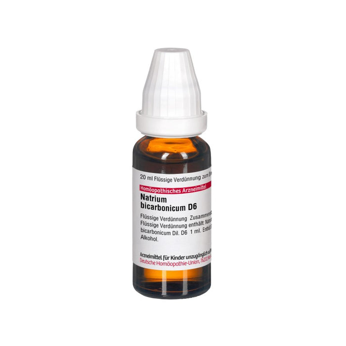 DHU Natrium bicarbonicum D6 Dilution, 20 ml Solution