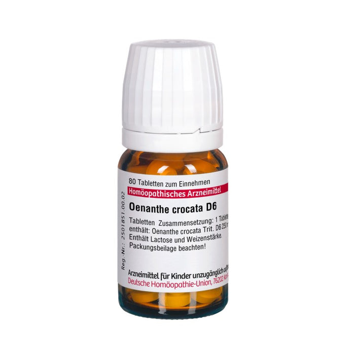 Oenanthe crocata D6 DHU Tabletten, 80 pcs. Tablets