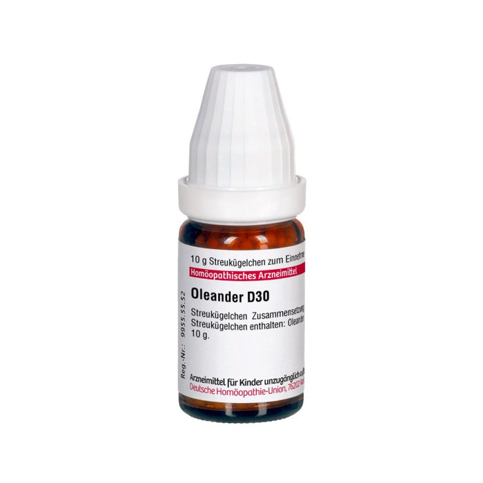 Oleander D30 DHU Globuli, 10 g Globules
