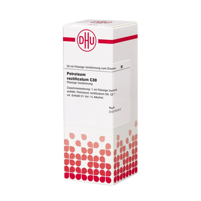Petroleum rectificatum C30 DHU Dilution, 20 ml Solution