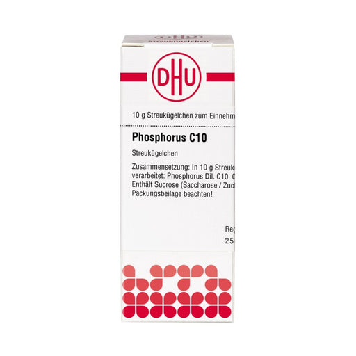 DHU Phosphorus C10 Streukügelchen, 10 g Globuli