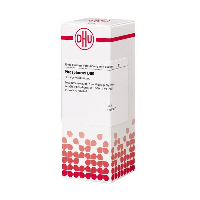 DHU Phosphorus D60 Dilution, 20 ml Solution