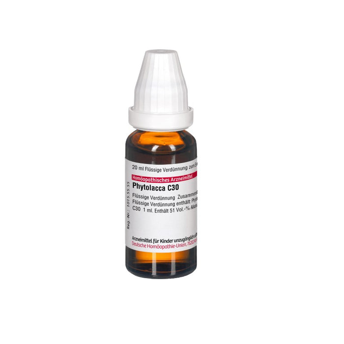 DHU Phytolacca C30 Dilution, 20 ml Solution