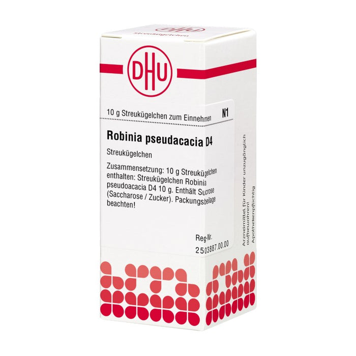 Robinia pseudacacia D4 DHU Globuli, 10 g Globules