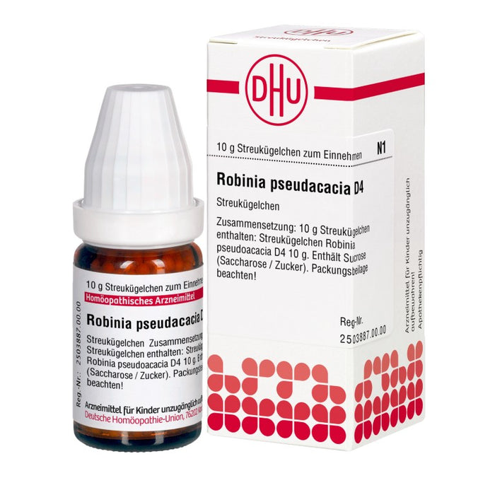 Robinia pseudacacia D4 DHU Globuli, 10 g Globules