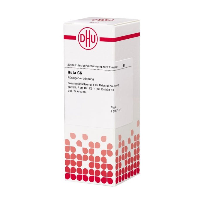 DHU Ruta C6 Dilution, 20 ml Solution