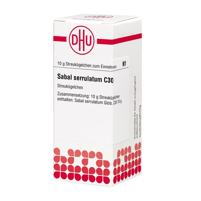 Sabal serrulatum C30 DHU Globuli, 10 g Globules