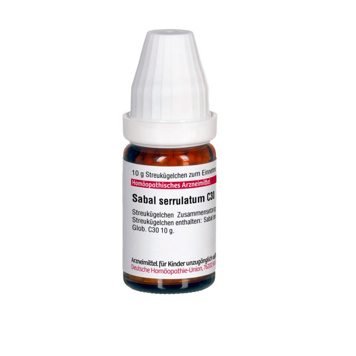Sabal serrulatum C30 DHU Globuli, 10 g Globules
