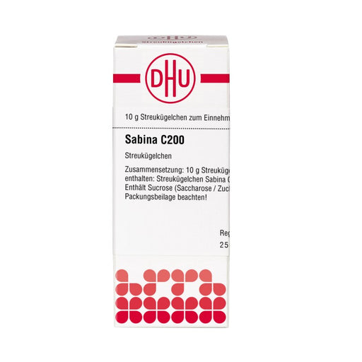 Sabina C200 DHU Globuli, 10 g Globuli