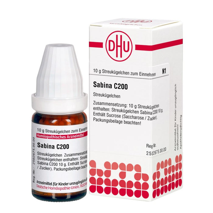 Sabina C200 DHU Globuli, 10 g Globules