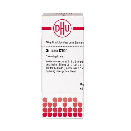 DHU Silicea C100 Streukügelchen, 10 g Globuli