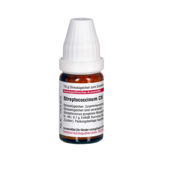 Streptococcinum C30 DHU Globuli, 10 g Globules