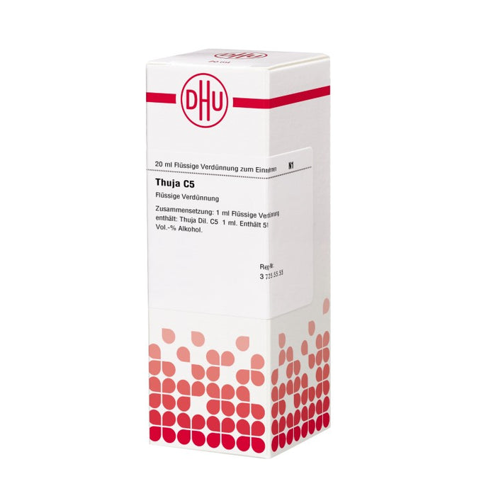 DHU Thuja C5 Dilution, 20 ml Solution