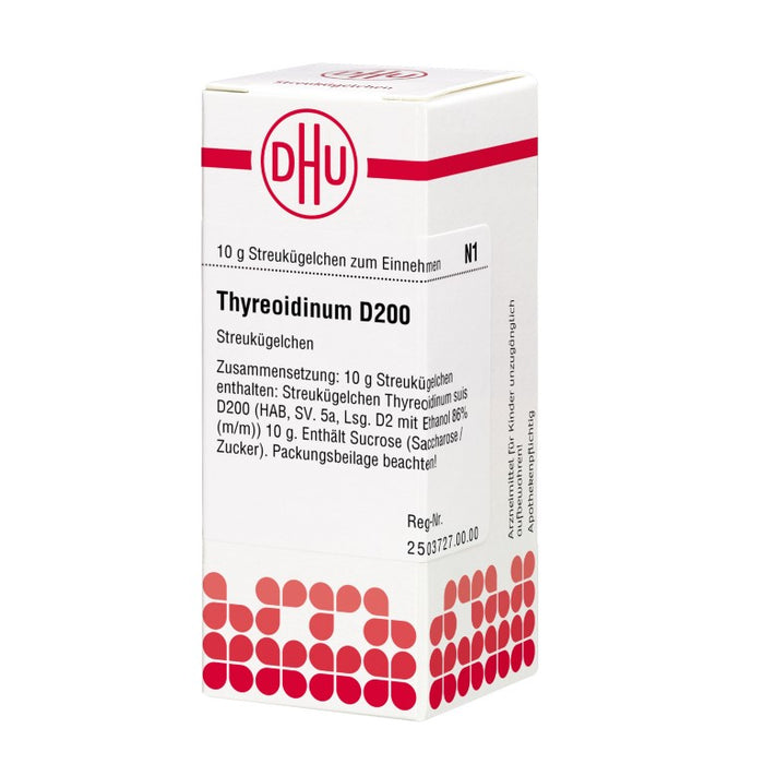 Thyreoidinum D200 DHU Globuli, 10 g Globules