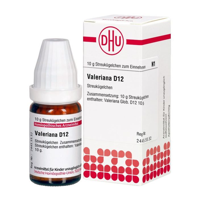 Valeriana D12 DHU Globuli, 10 g Globules