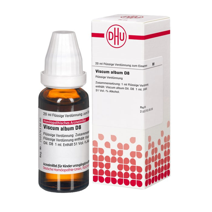Viscum album D8 DHU Dilution, 20 ml Solution