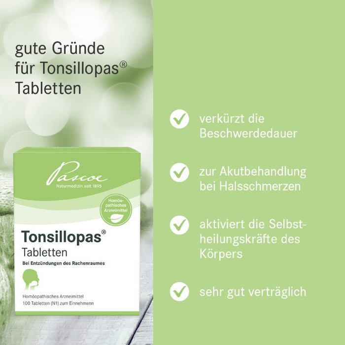 Tonsillopas® Tabletten, 100 St TAB