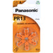Batterie f. Hörgeräte Panasonic PR 13, 6 St 
