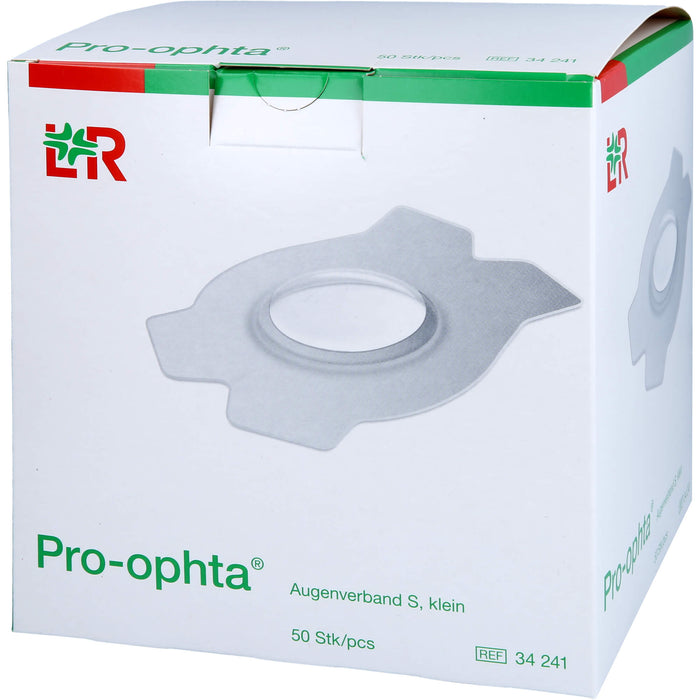 Pro Ophta Augenverband S klein, 50 pcs. dressing
