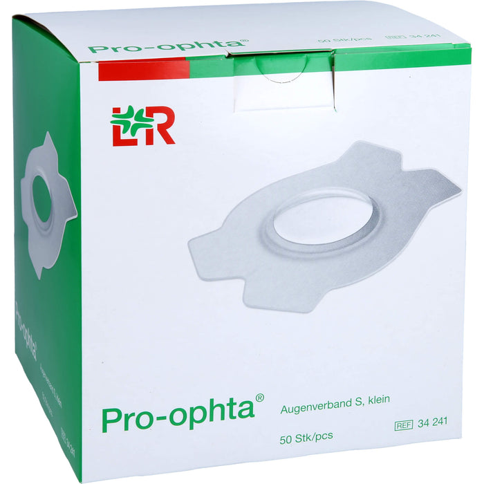 Pro Ophta Augenverband S klein, 50 pcs. dressing