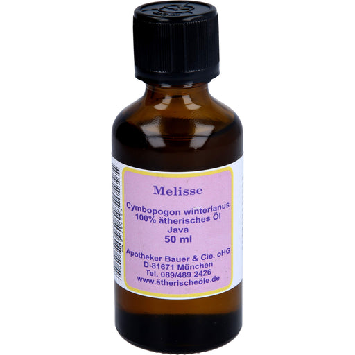 Melisse (Melissa indicum) 100% Ätherisches Öl, 50 ml OEL
