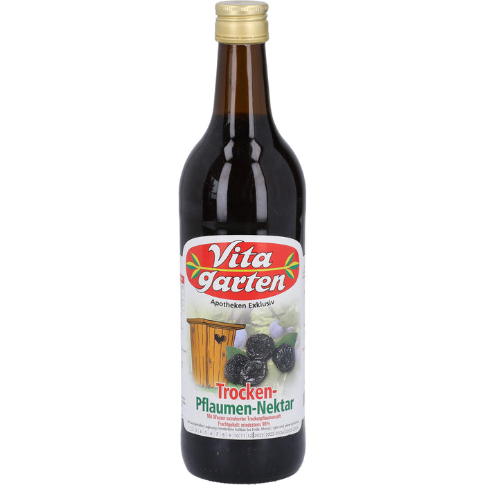 Vitagarten Trocken-Pflaumen-Nektar, 750 ml Solution