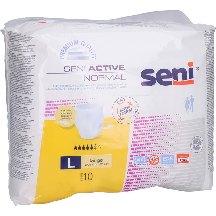 Seni Active Normal Large, 10 pcs. Templates