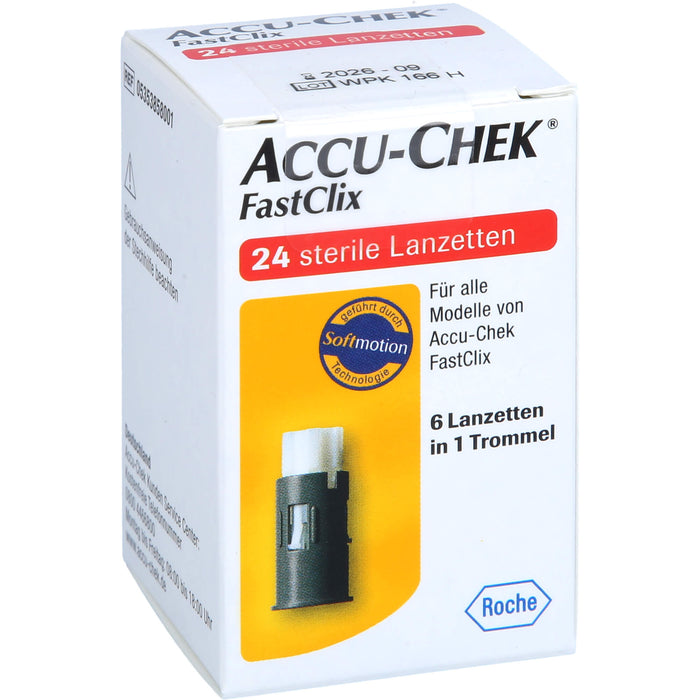 ACCU-CHEK Fastclix Lanzetten, 24 pcs. Pack