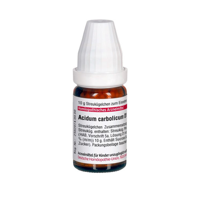 DHU Acidum carbolicum D12 Streukügelchen, 10 g Globules