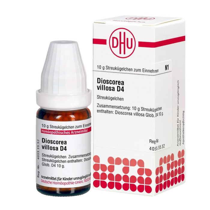 Dioscorea villosa D4 DHU Globuli, 10 g Globules