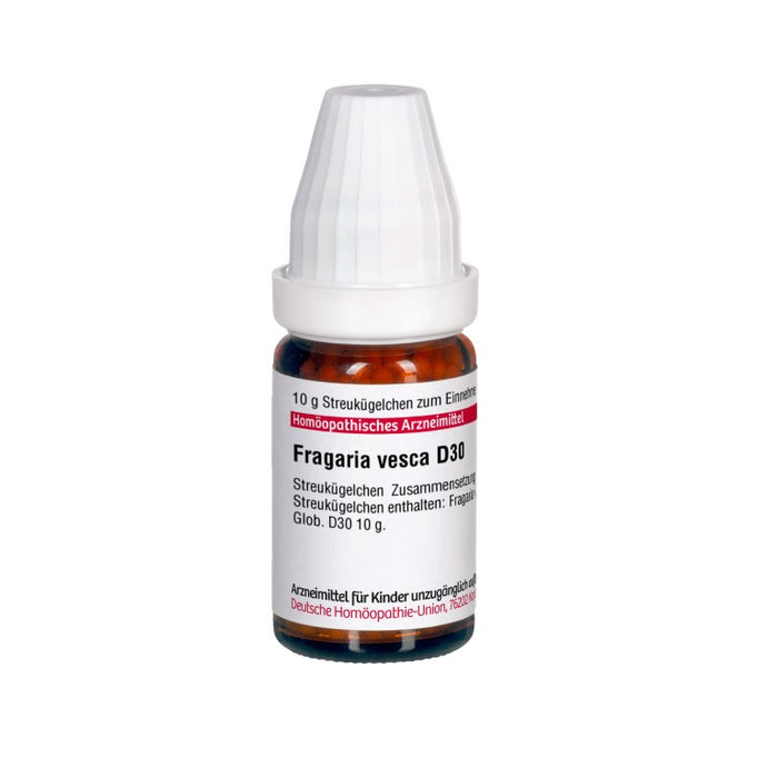 Fragaria vesca D30 DHU Globuli, 10 g Globules