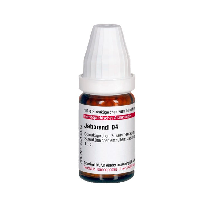 Jaborandi D4 DHU Globuli, 10 g Globules