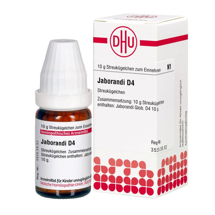 Jaborandi D4 DHU Globuli, 10 g Globules