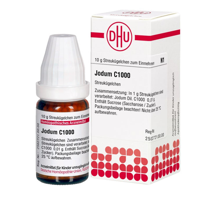 Jodum C1000 DHU Globuli, 10 g Globules