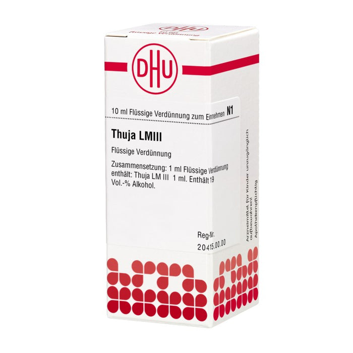 DHU Thuja LM III Dilution, 10 ml Solution