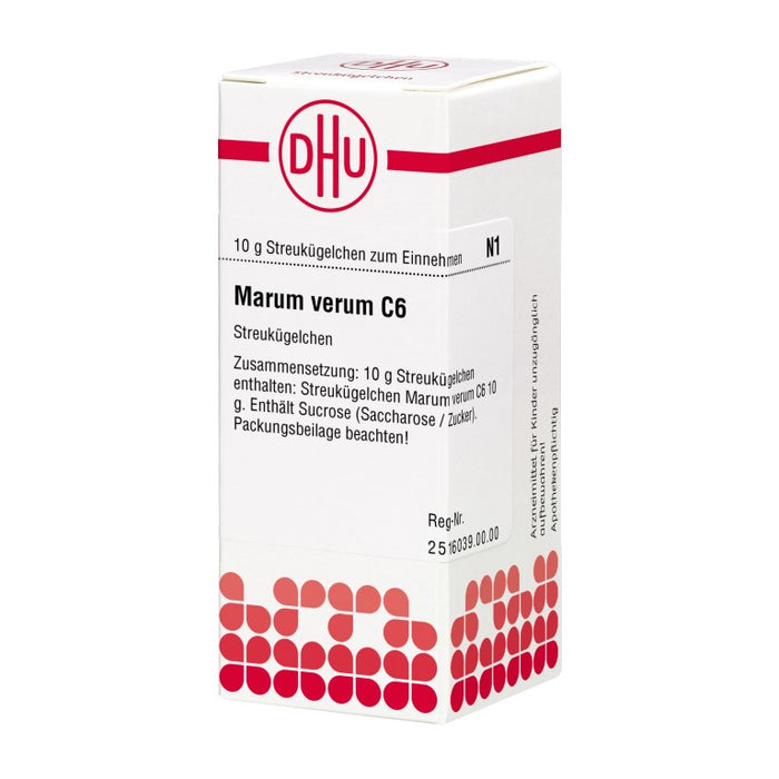 Marum verum C6 DHU Globuli, 10 g Globules