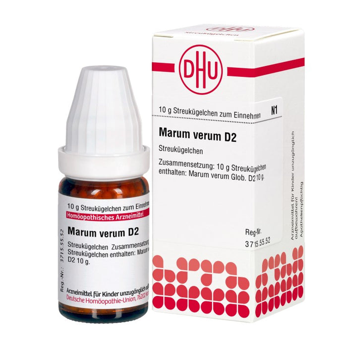 Marum verum D2 DHU Globuli, 10 g Globules