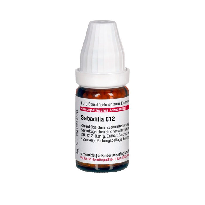 Sabadilla C12 DHU Globuli, 10 g Globules