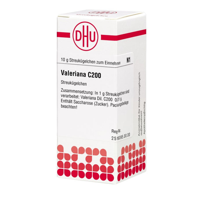 Valeriana C200 DHU Globuli, 10 g Globules
