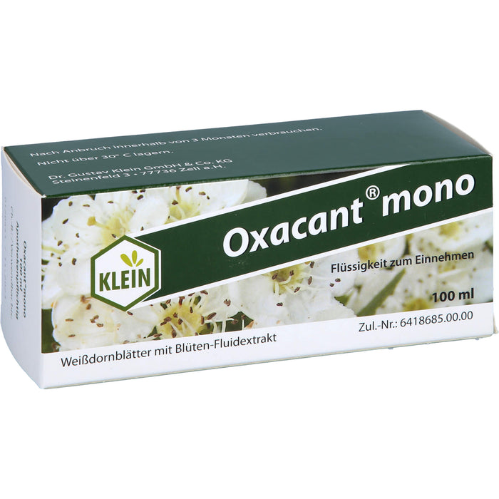 Oxacant® mono, Flüssigkeit zum Einnehmen, 100 ml TRO