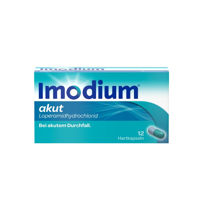 Imodium akut Hartkapseln bei akutem Durchfall, 12.0 St. Kapseln