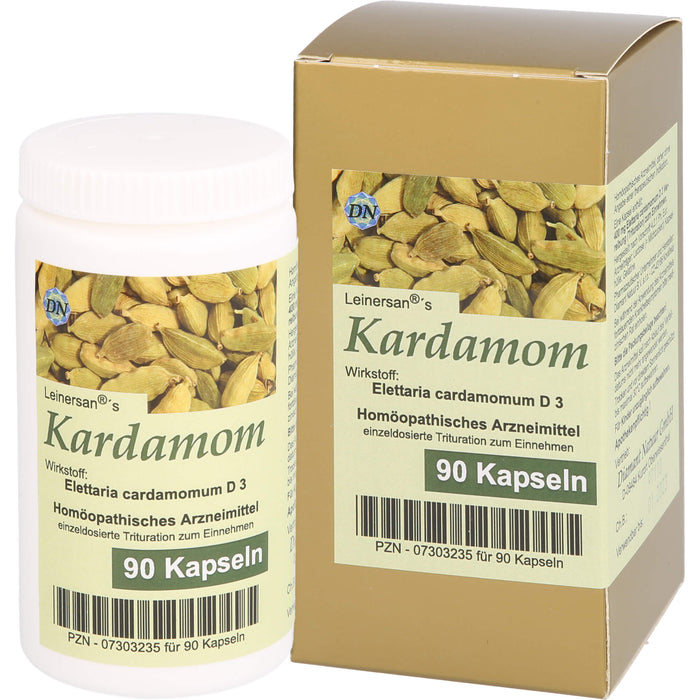 Kardamom Diamant Natuur Kaps., 90 St KAP