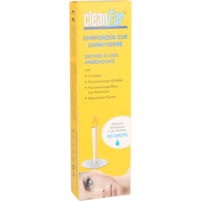 Cleanear Ohrkerzen zur Reinigung der Ohren, 2 pc Paquet