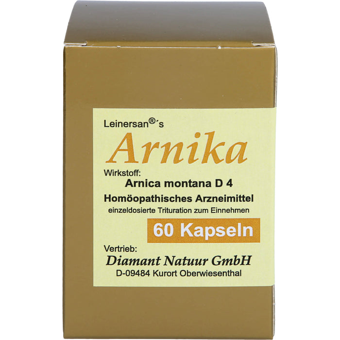 Arnika Kapseln Diamant Natuur Kaps., 60 St KAP