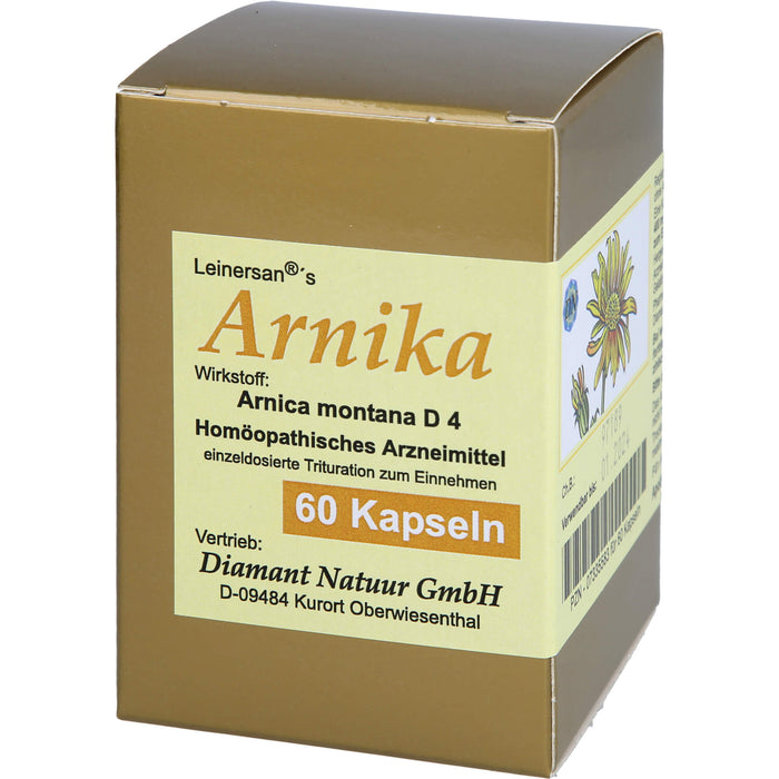 Arnika Kapseln Diamant Natuur Kaps., 60 St KAP
