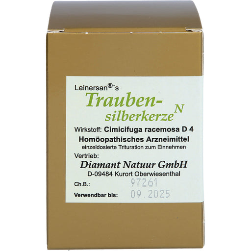 Traubensilberkerze Diamant Kaps., 60 St KAP