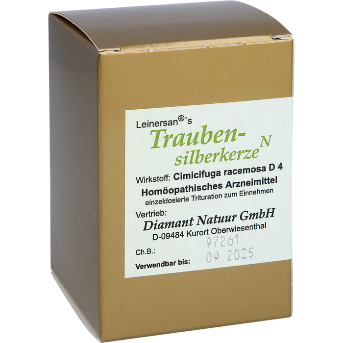 Traubensilberkerze Diamant Kaps., 60 St KAP