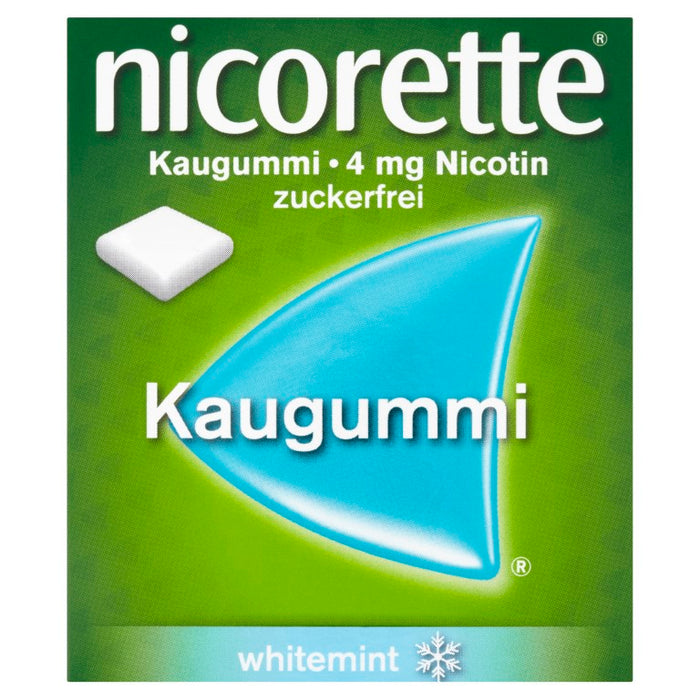 Nicorette Kaugummi 4 mg whitemint, 105 pc Gomme à mâcher